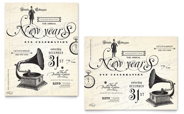 39;s Party Invitation Template Word