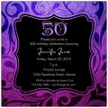 50th Birthday Party Invitation