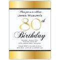 80th Surprise Birthday Invitation Free Printable