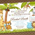 Baby Shower Invitation For Boys Template