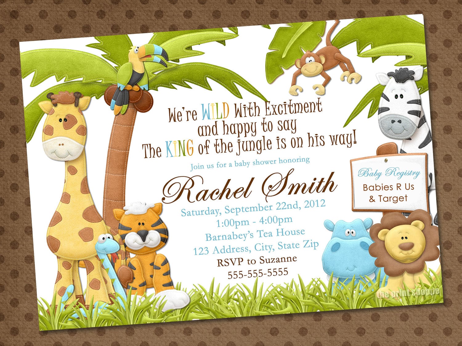 Baby Shower Invitation Templates Free Downloads