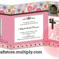 Baptismal Invitation Card Template