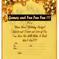 Birthday Invitation Template For Teenagers