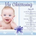 Download Christening Invitation For Boys