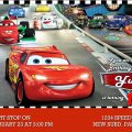 Free Cars Invitation Printable