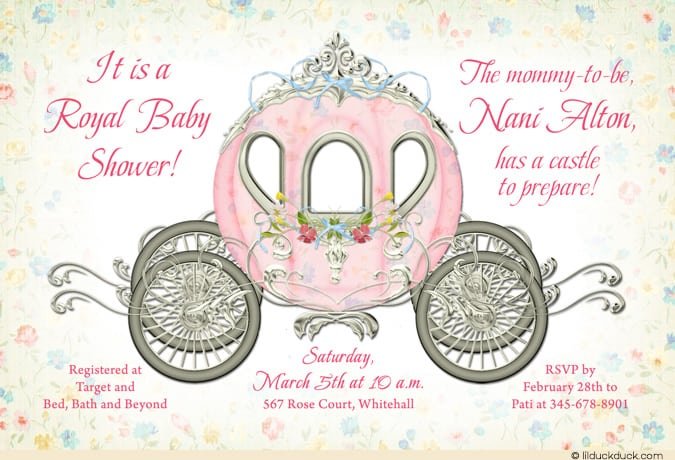 Free Fairy Tale Wedding Invitation Templates
