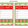 Free Pizza Invitation