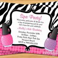 Free Spa Day Invitation Template