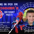 Free Invitation Spiderman