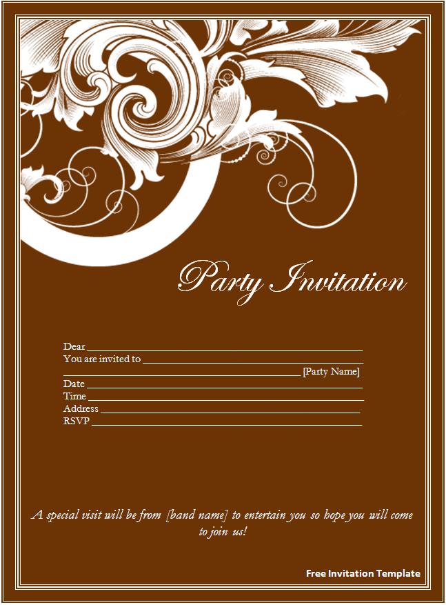 Free Template Invitation Download