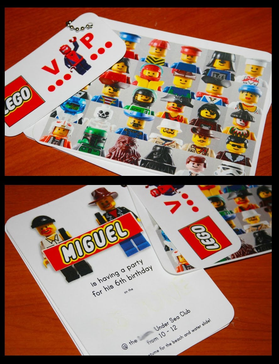 Lego Movie Birthday Invitations Templates Free