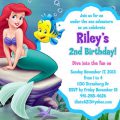 Little Mermaid Invitation Free Printable