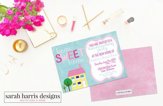 Making Printable Invitation For Housewarming Party