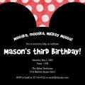 Mickey Mouse Clubhouse Bday Invitation