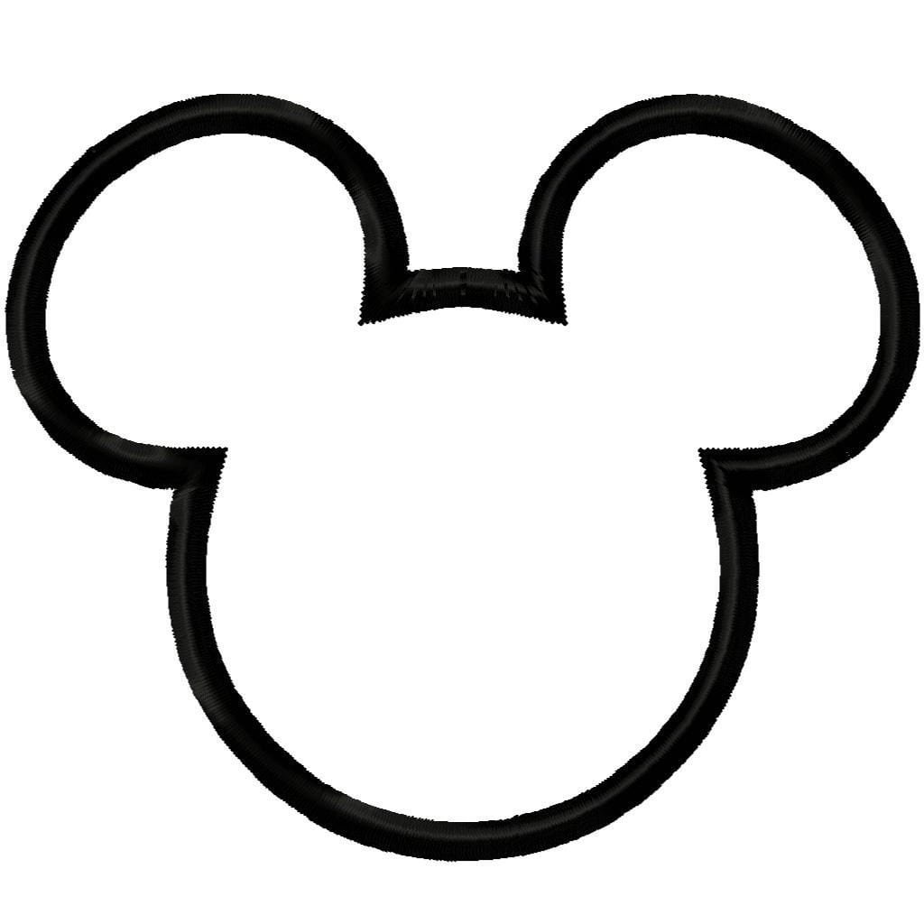 Mickeymouse Ears Template For Invitation
