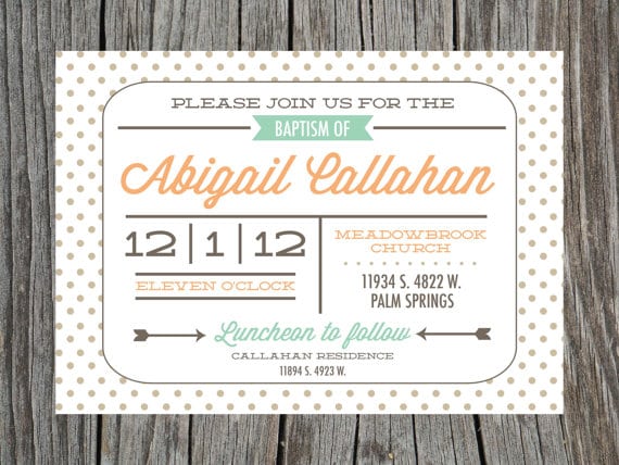 Printable Lds Baptism Invitation