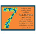 Sample Of 7 Birthday Invitation