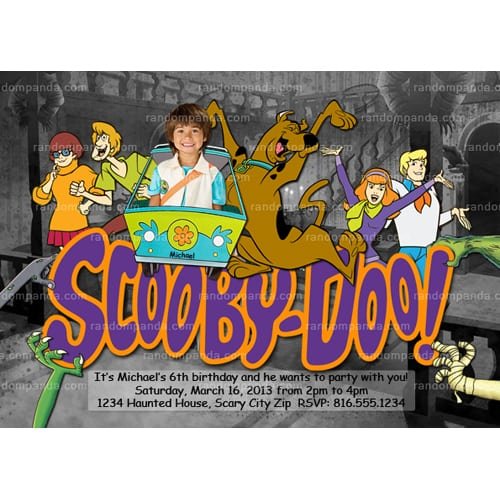 Scooby Doo Invitations Printable