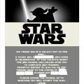 Star Wars Birthday Invitation Template Printable Free