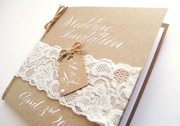 Vintage Wedding Invitation Templates Uk