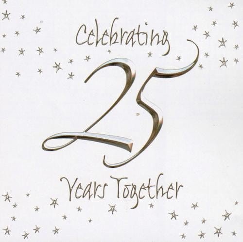 25th Anniversary Party Invitation Cards