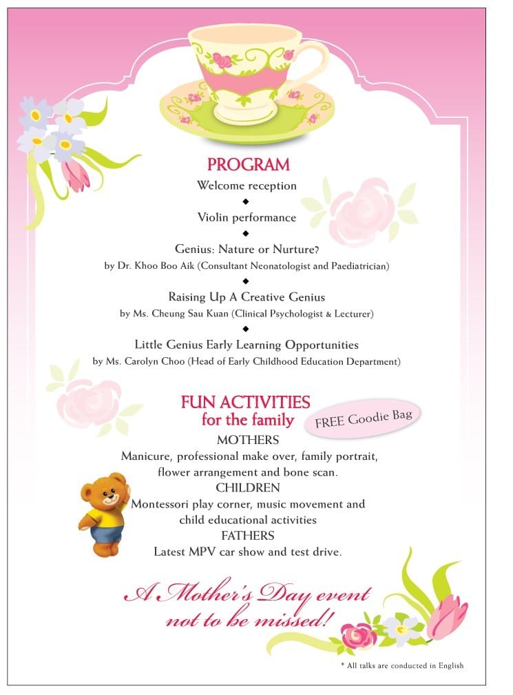39;s Tea Party Invitation Template