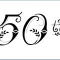 50th Anniversary Invitation Word Template