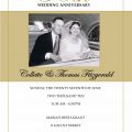 Anniversary Invitation Template Free