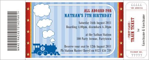 Blank Casino Party Invitation Template