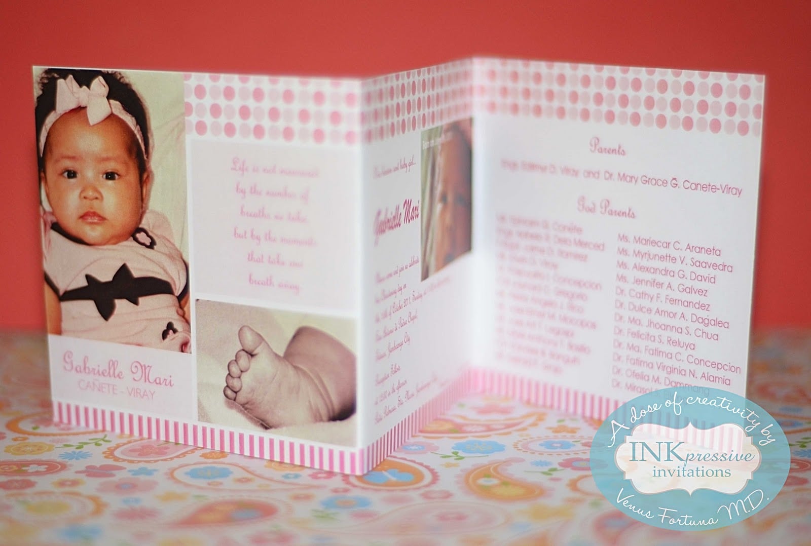 Christening Invitation Images