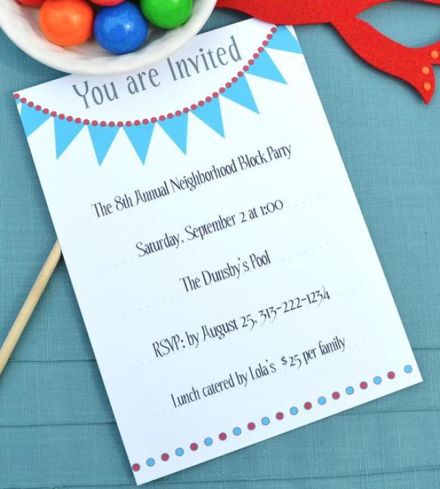 Design Birthday Invitation Free