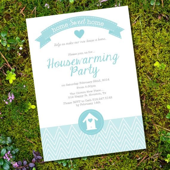 Free Downloadable Housewarming Invitations