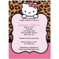 Free Printable Cheetah Invitation