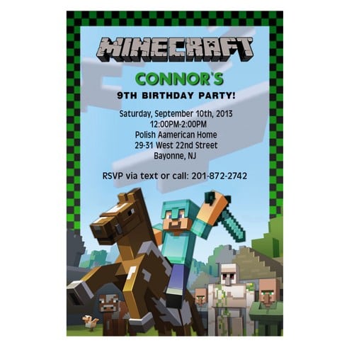 Free Printable Custom Car Invitation