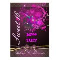 Disco Free Printable Invitation