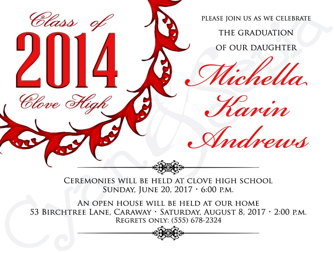 Free Printable Graduation Invitation Templates 2013