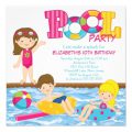 Free Printable Kids Pool/ Birthday Party Invitation