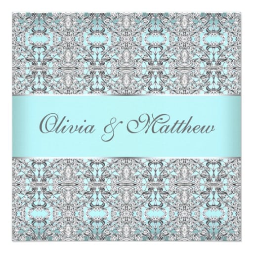 Free Silver Wedding Invitation Templates Free Silver Wedding Invitation Templates