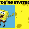 Free Spongebob Birthday Invitation Template