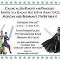 Free Downloadable Star Wars Birthday Invitation