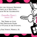 Free Sweet 16 Invitation Template