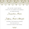 Free Vintage Wedding Invitation Template