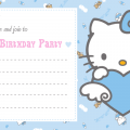Hello Kitty Invitation Template For Birthday