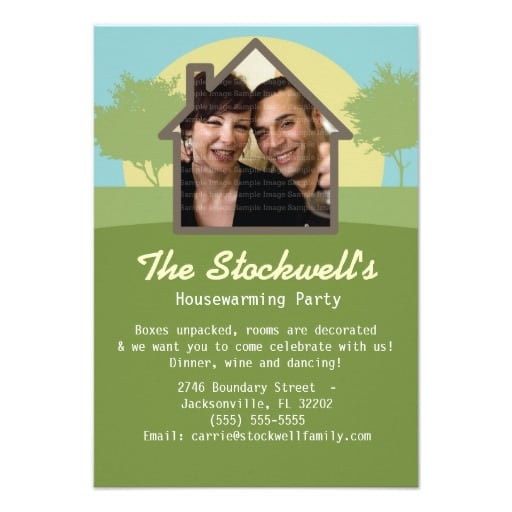 Housewarming Party Invitation Templates