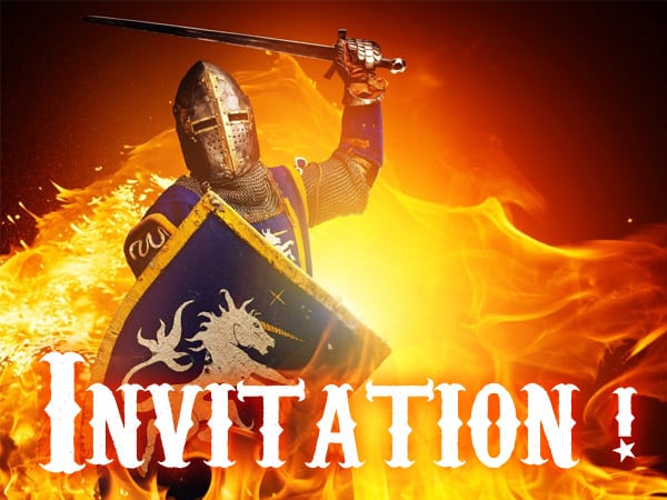 Invitation Anniversaire Chevalier Gratuite Imprimer Invitation Anniversaire Chevalier Gratuite Imprimer