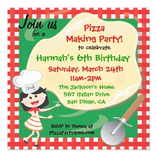 Invitation Cards For Birthday Party