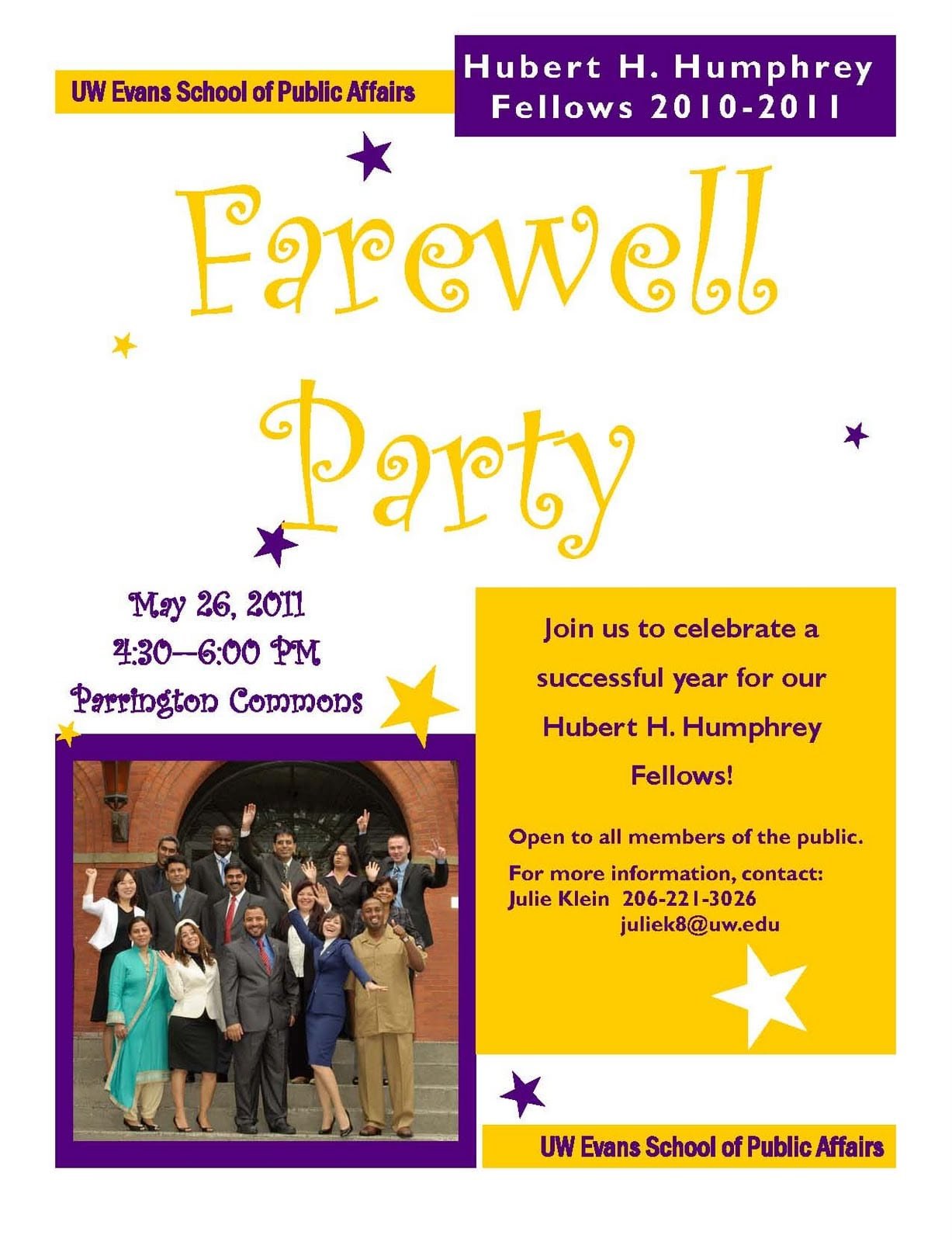 Invitation Matter For School Farewell Party