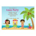 Luau Invitation Birthday