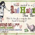 Mad Hatters Free Invitation Printable