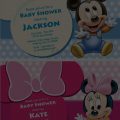Mickey Mouse Baby Shower Invitation